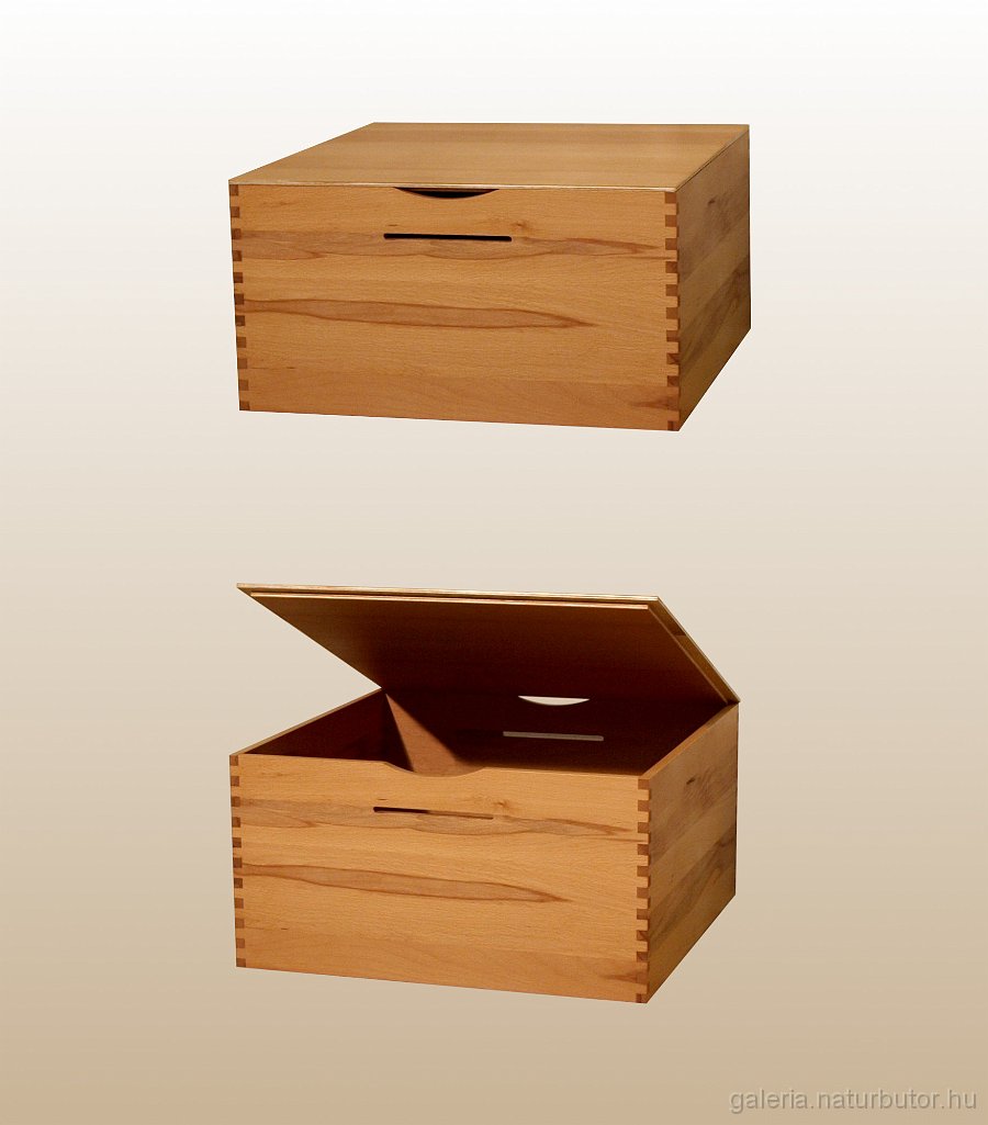 lada_csukva_es_nyitva_gysz133833.jpg - L�ba - csukva �s nyitva, �lgesztes b�kkf�b�l, olajozott fel�letkezel�ssel (gysz130833)