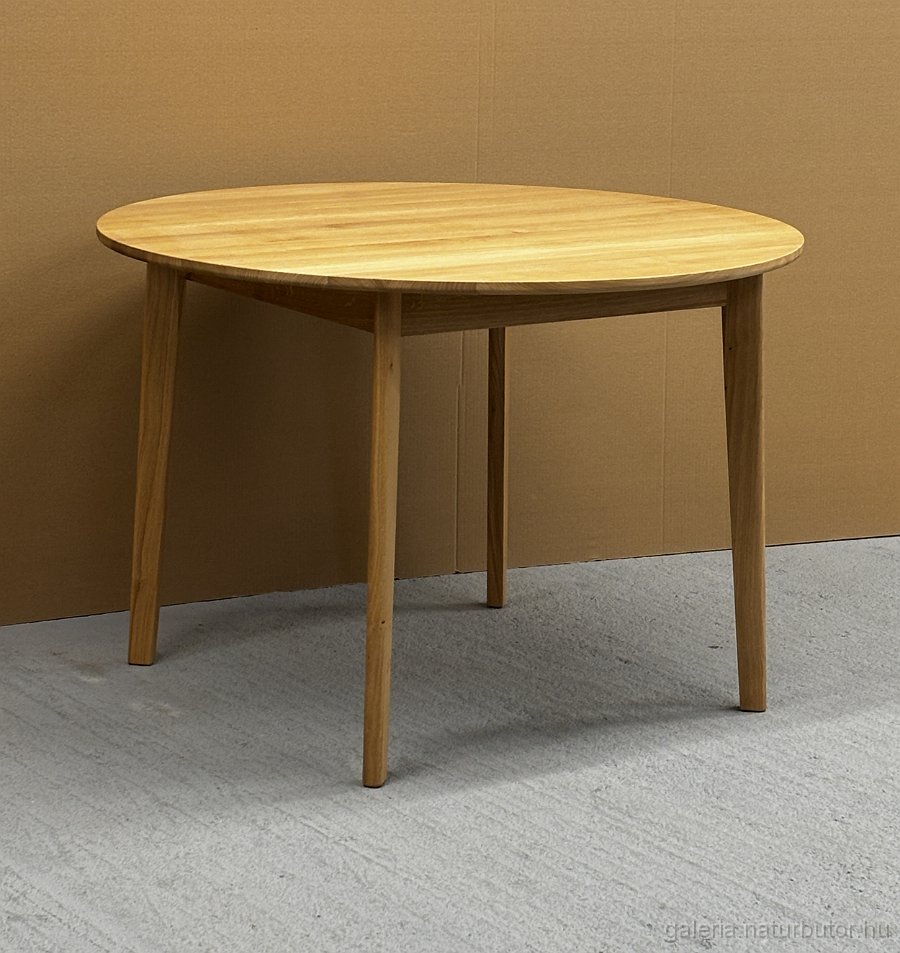 etkezoasztal_kerek_tolgy_lakk-felkez_vre336-25.JPG - �tkez�asztal - Kerek, t�lgy, lapraszerelhet�, lakkozott fel�letkezel�ssel (VRE336/25)
