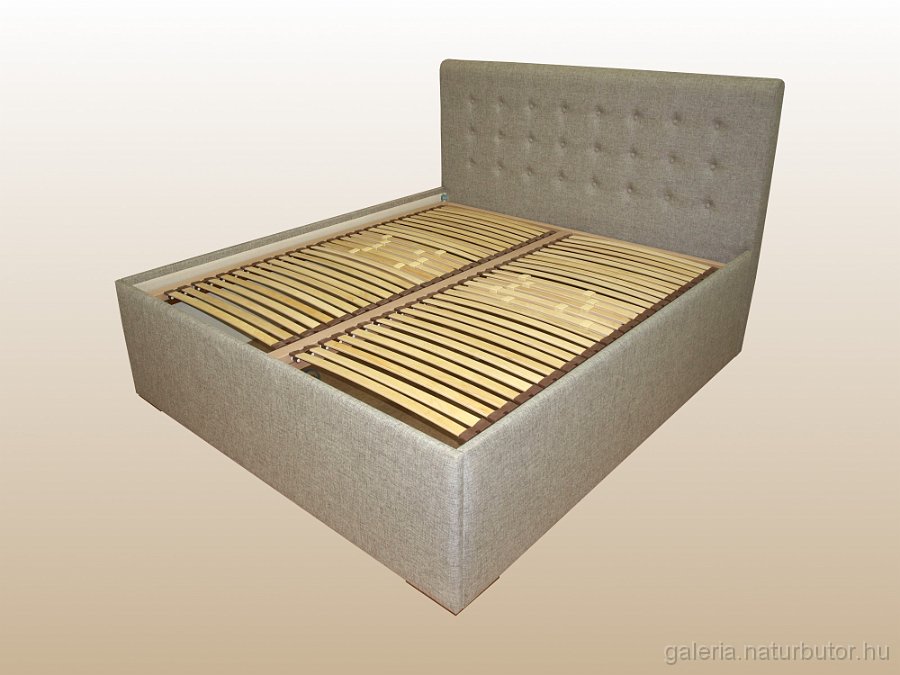 mitak_gombos_agyk_2szem_temze-bezs-karp_gysz1503342.jpg - MITAK GOMBOS �gykeret - 2szem�lyes, Temze b�zs k�rpittal, be�p�tett �gynem�tart�val (gysz1503342)