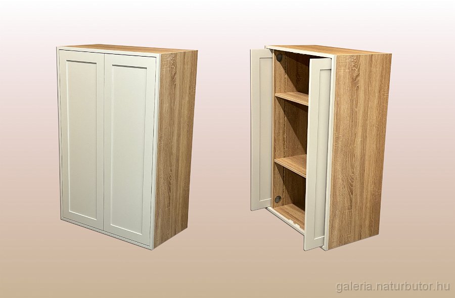 konyhai_allo_elem_festett_front_polcos_betolhato_ajtokkal_W803.jpg - Konyhai �ll� elem, festett front, polcos, betolhat� ajt�kkal (W803)
