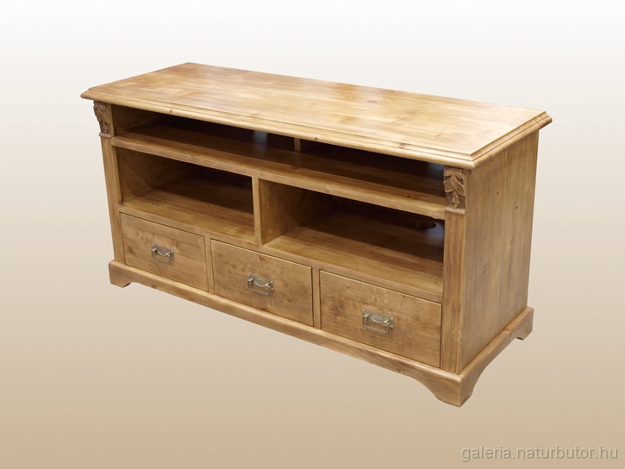 tv-szekreny_fenyo_viaszos_gysz1502449.jpg - TV-szekr�ny - feny�fa, viaszos fel�letkezel�s (gysz1502449)