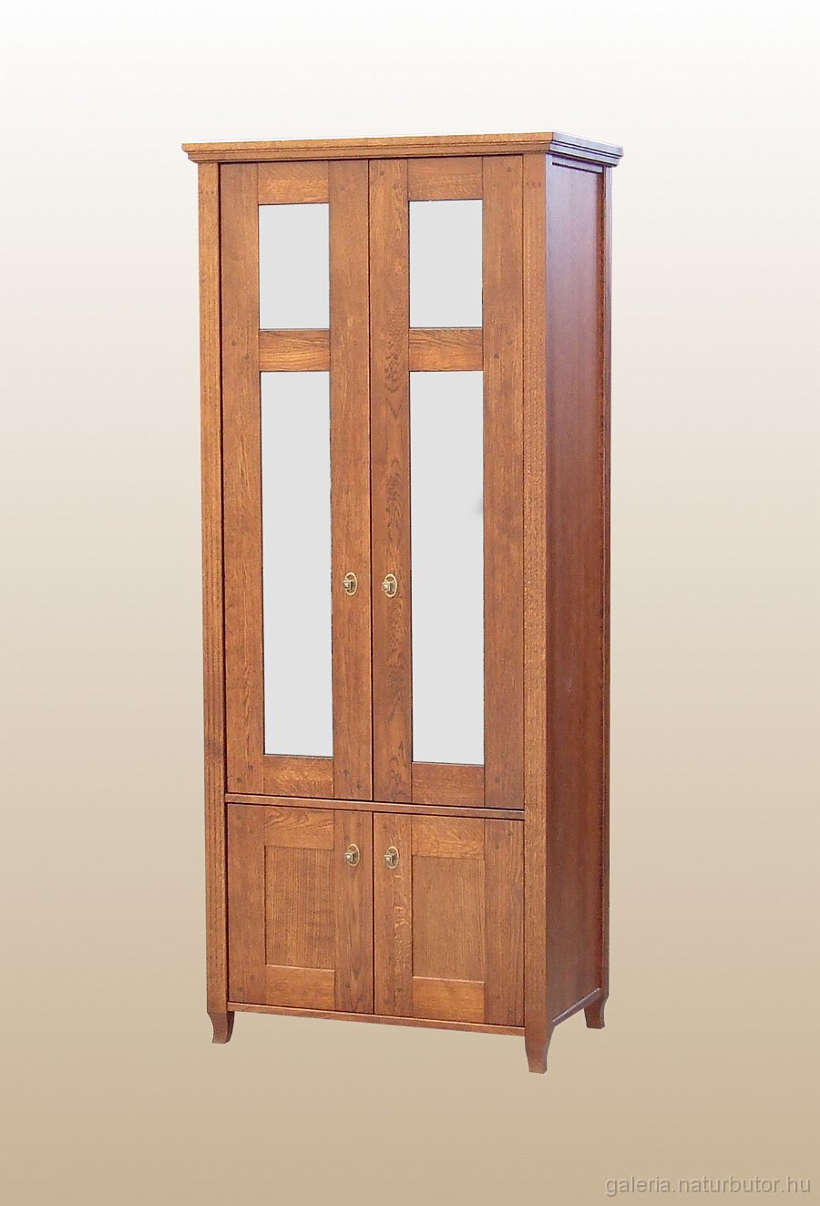 egyedi_konyvszekreny_uveges_e37-2008.jpg - K�nyvszekr�ny - egyedi, vitrin (E37-2008)